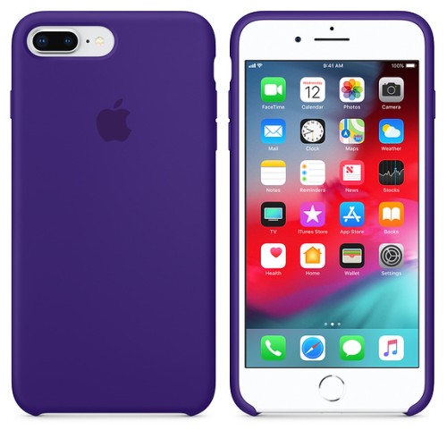 APPLE iPhone 8 Plus / 7 Plus Silicone Case - Ultra Violetta